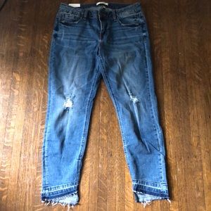 NWT Cropped Skinny Jeans Sz 30 Waist